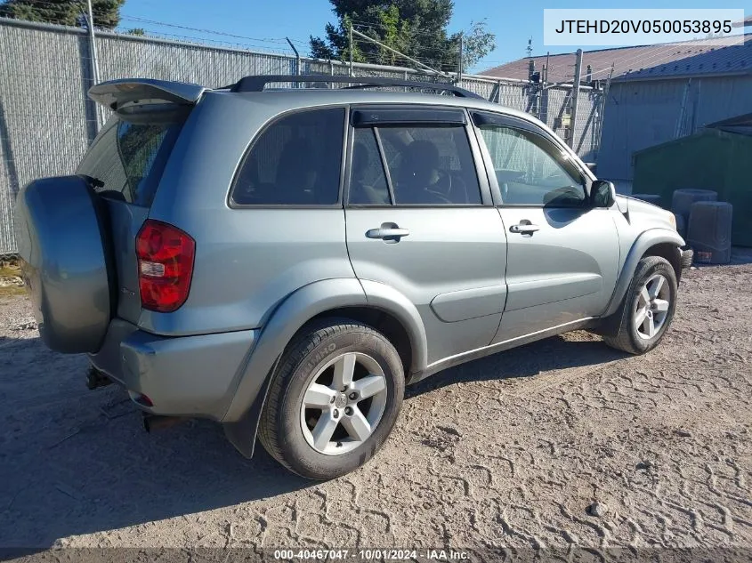 2005 Toyota Rav4 VIN: JTEHD20V050053895 Lot: 40467047