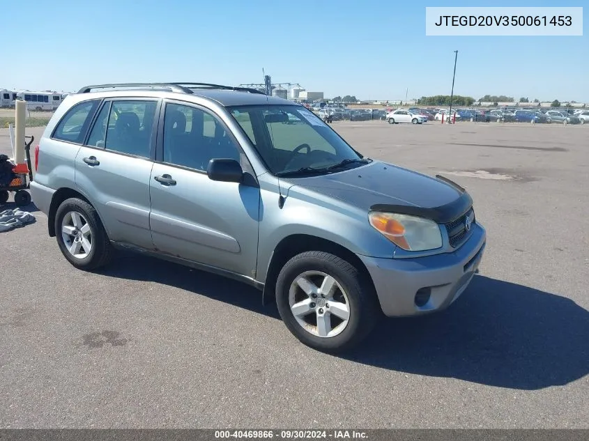 2005 Toyota Rav4 VIN: JTEGD20V350061453 Lot: 40469866