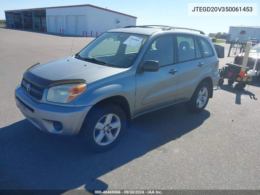 2005 Toyota Rav4 VIN: JTEGD20V350061453 Lot: 40469866