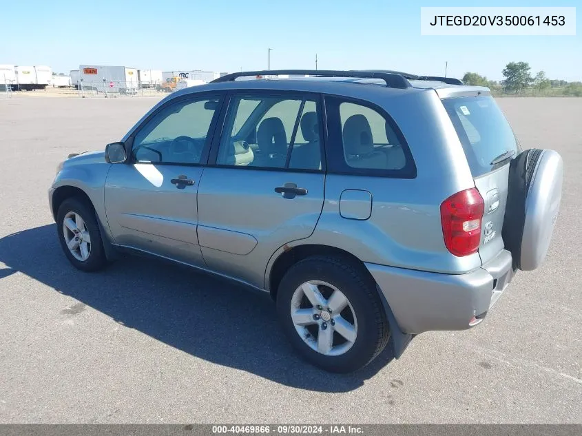 2005 Toyota Rav4 VIN: JTEGD20V350061453 Lot: 40469866