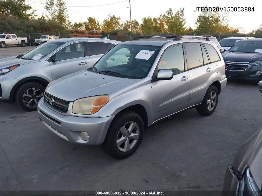 JTEGD20V150053884 2005 Toyota Rav4