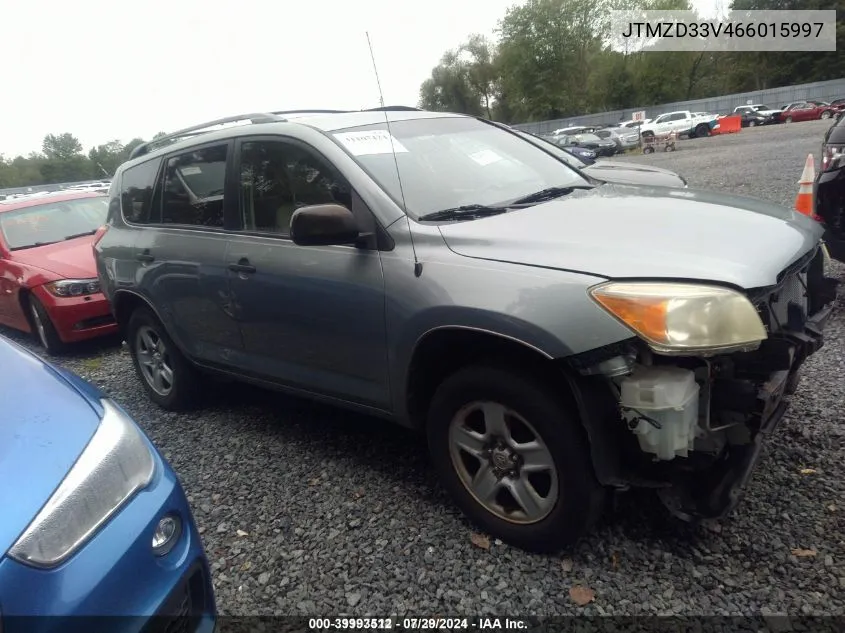 2006 Toyota Rav4 VIN: JTMZD33V466015997 Lot: 39993512