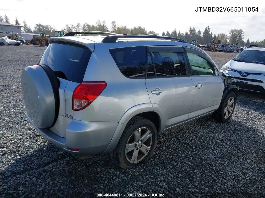 2006 Toyota Rav4 Sport VIN: JTMBD32V665011054 Lot: 40448811