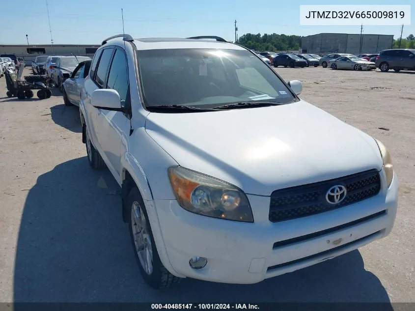 2006 Toyota Rav4 Sport VIN: JTMZD32V665009819 Lot: 40485147