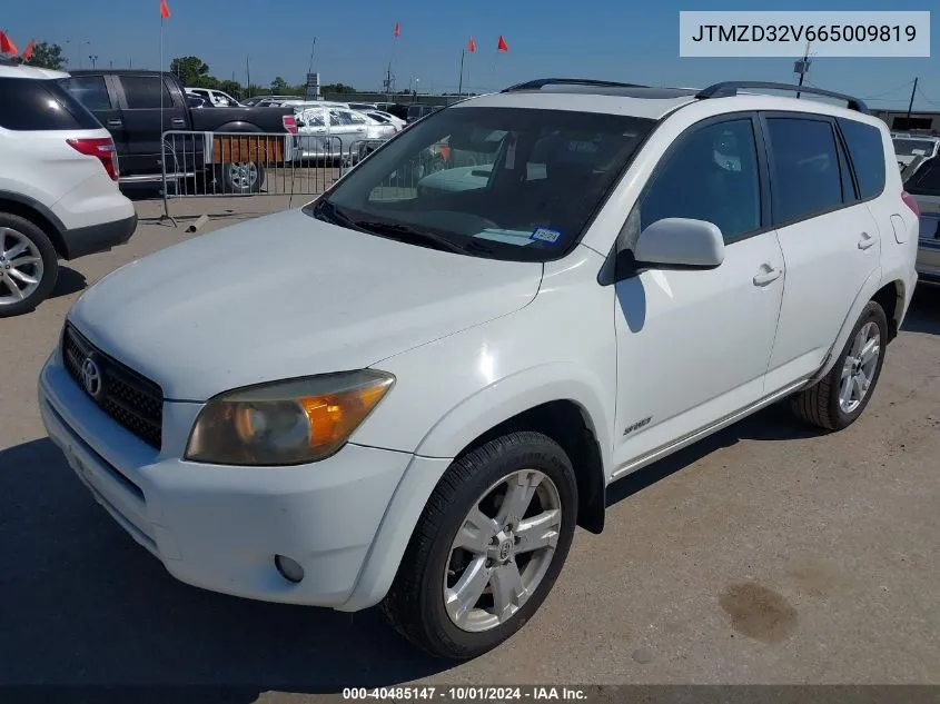 2006 Toyota Rav4 Sport VIN: JTMZD32V665009819 Lot: 40485147