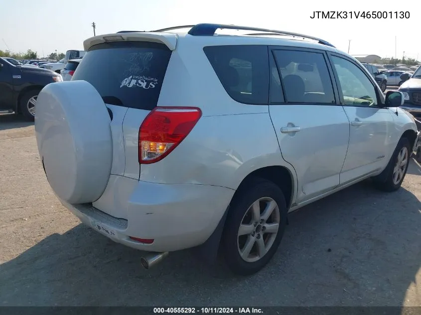 JTMZK31V465001130 2006 Toyota Rav4 Limited V6