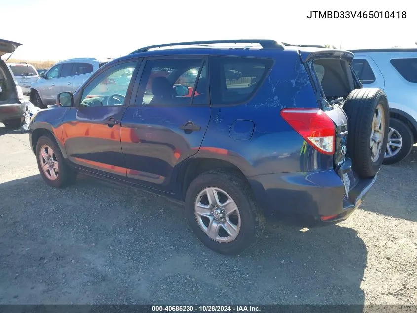 JTMBD33V465010418 2006 Toyota Rav4