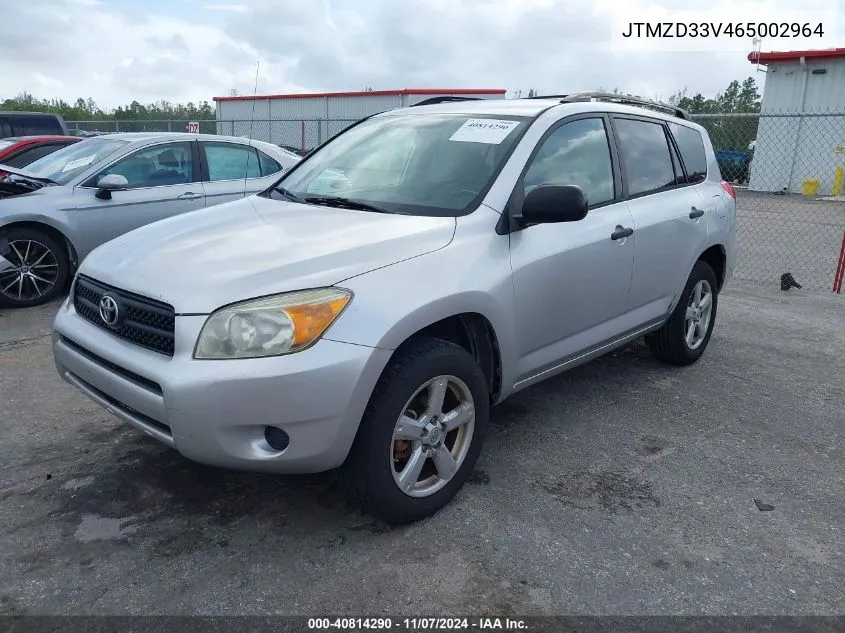 JTMZD33V465002964 2006 Toyota Rav4