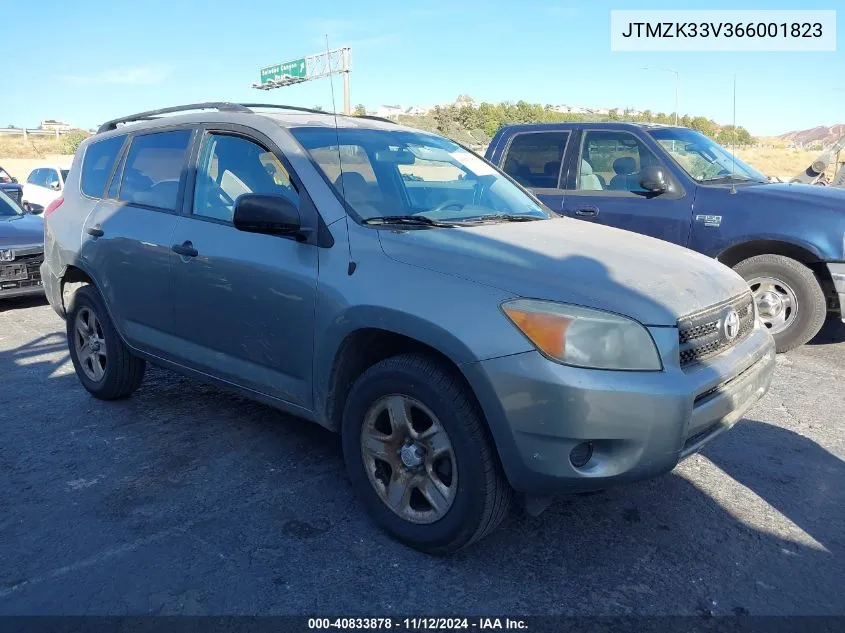 2006 Toyota Rav4 Base V6 VIN: JTMZK33V366001823 Lot: 40833878