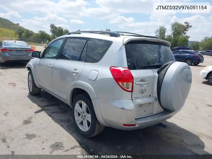 2007 Toyota Rav4 Sport VIN: JTMZD32V976051154 Lot: 39195748