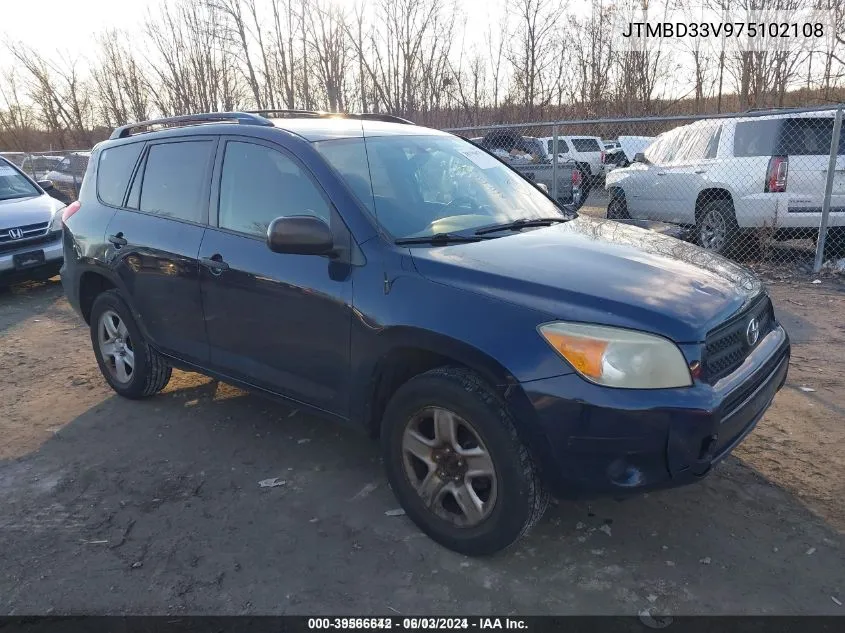 JTMBD33V975102108 2007 Toyota Rav4