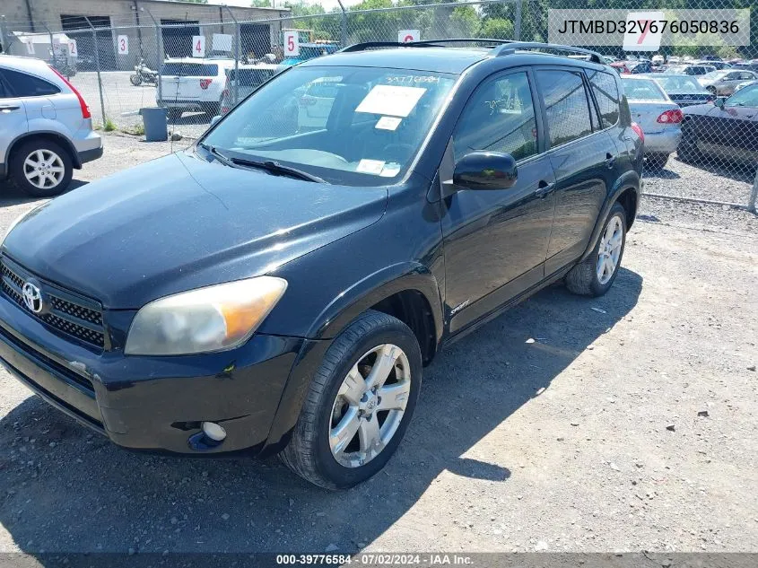 2007 Toyota Rav4 Sport VIN: JTMBD32V676050836 Lot: 39776584