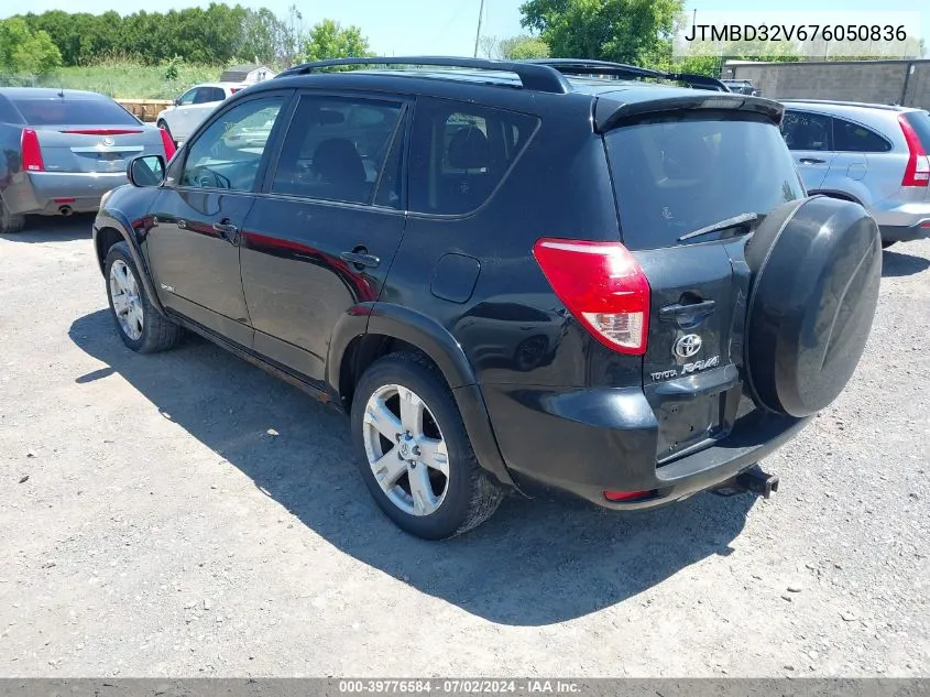 2007 Toyota Rav4 Sport VIN: JTMBD32V676050836 Lot: 39776584