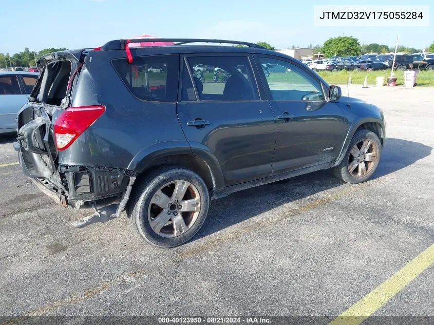 2007 Toyota Rav4 Sport VIN: JTMZD32V175055284 Lot: 40123950