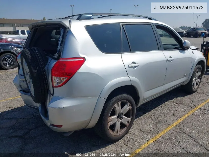 2007 Toyota Rav4 Sport V6 VIN: JTMZK32V975011572 Lot: 40210561