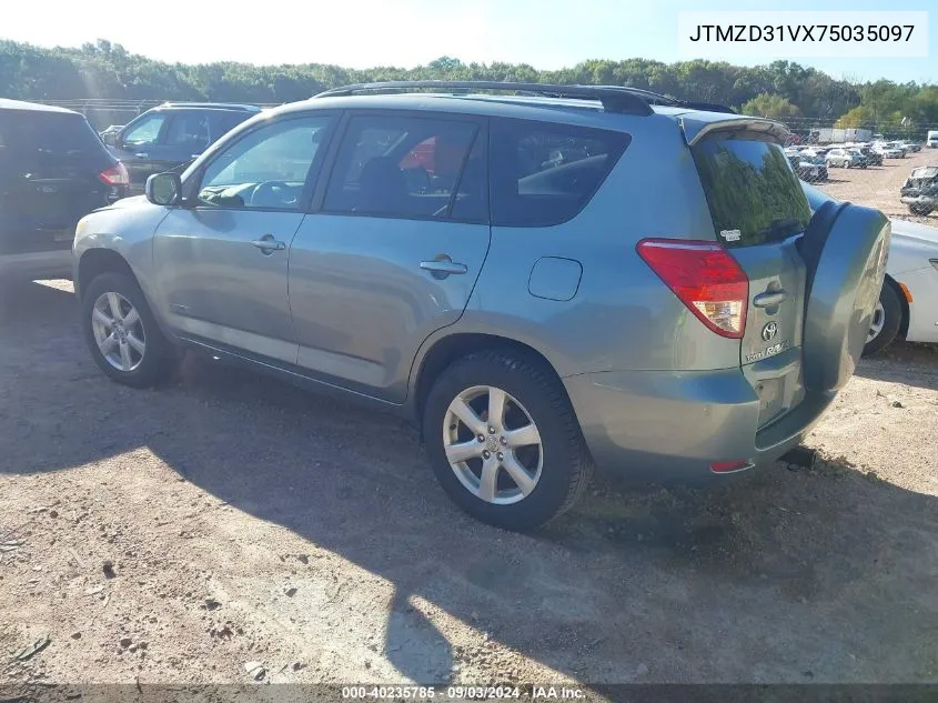 JTMZD31VX75035097 2007 Toyota Rav4 Limited