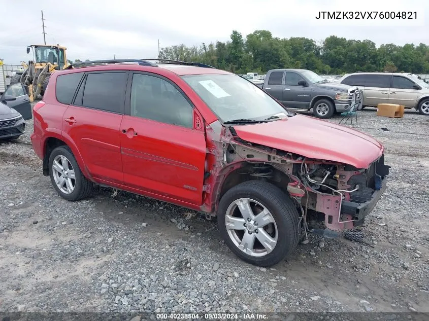 2007 Toyota Rav4 Sport V6 VIN: JTMZK32VX76004821 Lot: 40238504