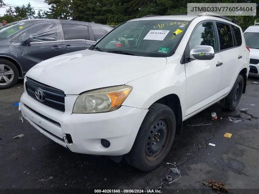 2007 Toyota Rav4 VIN: JTMBD33V776054604 Lot: 40261845