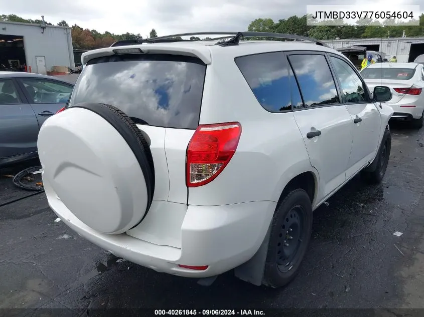 JTMBD33V776054604 2007 Toyota Rav4