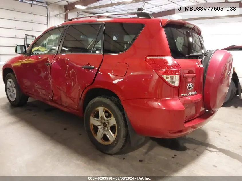 JTMBD33V776051038 2007 Toyota Rav4