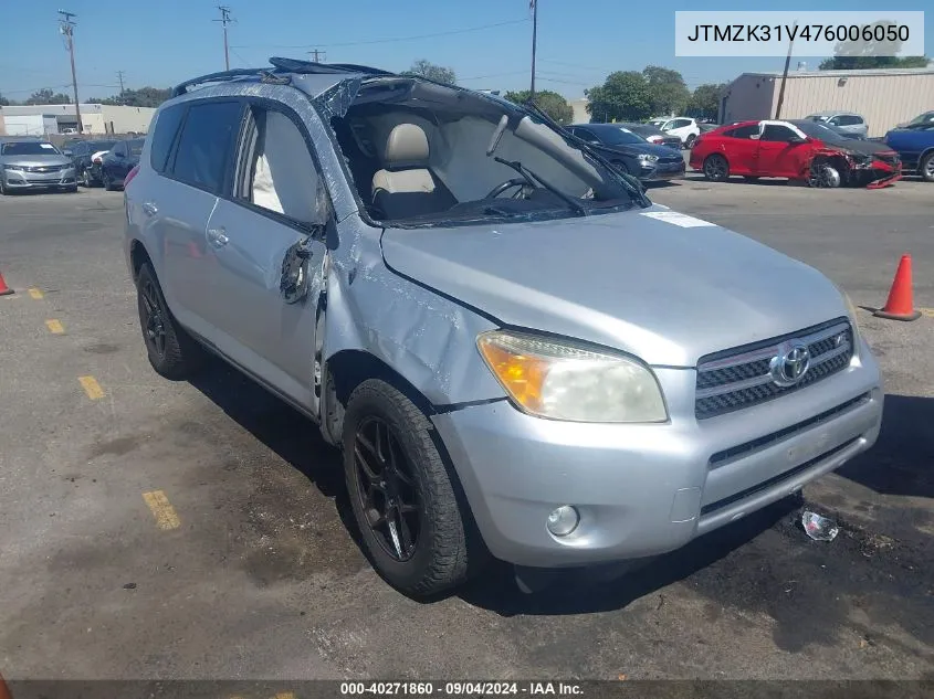 2007 Toyota Rav4 Limited V6 VIN: JTMZK31V476006050 Lot: 40271860