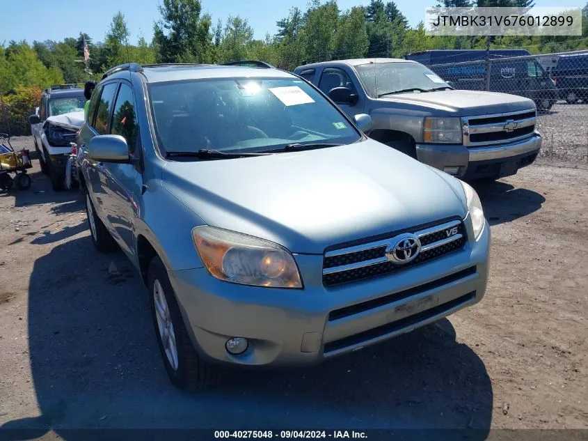 JTMBK31V676012899 2007 Toyota Rav4 Limited V6