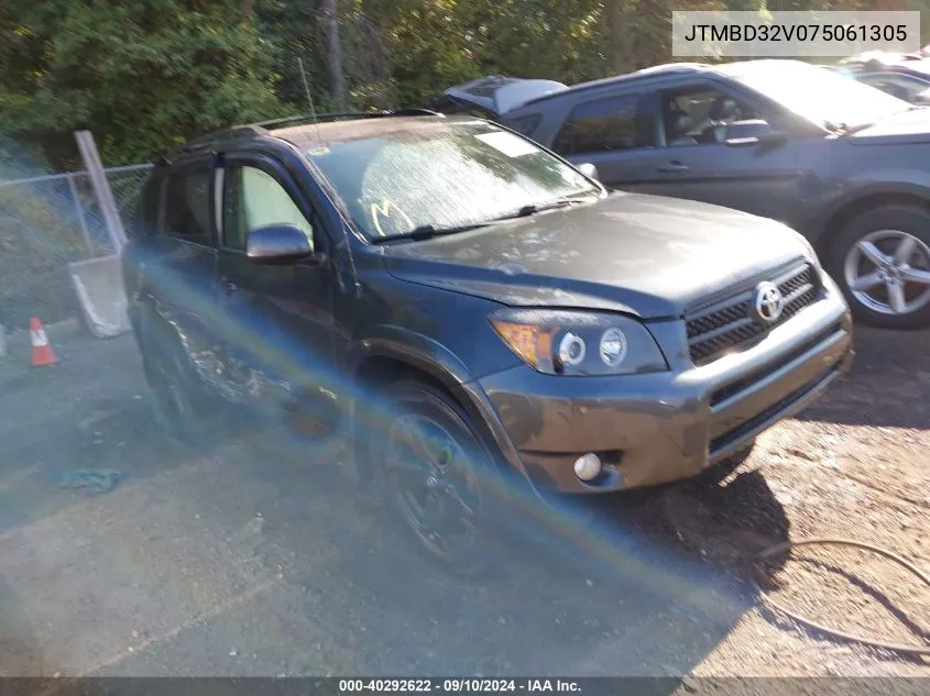 2007 Toyota Rav4 Sport VIN: JTMBD32V075061305 Lot: 40292622