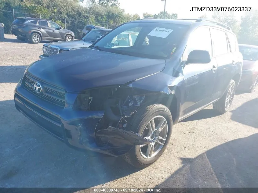 JTMZD33V076023337 2007 Toyota Rav4