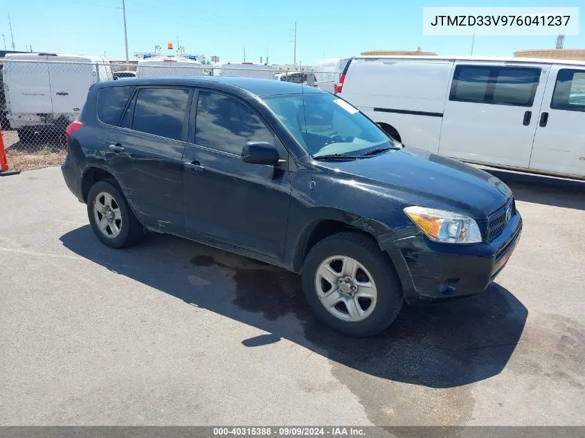 2007 Toyota Rav4 VIN: JTMZD33V976041237 Lot: 40315388