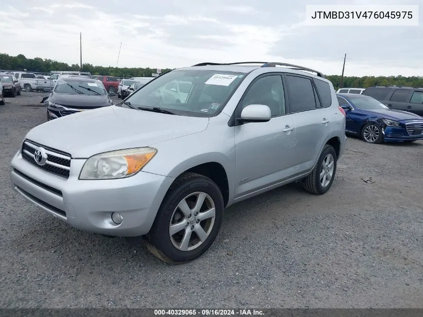 JTMBD31V476045975 2007 Toyota Rav4 Limited