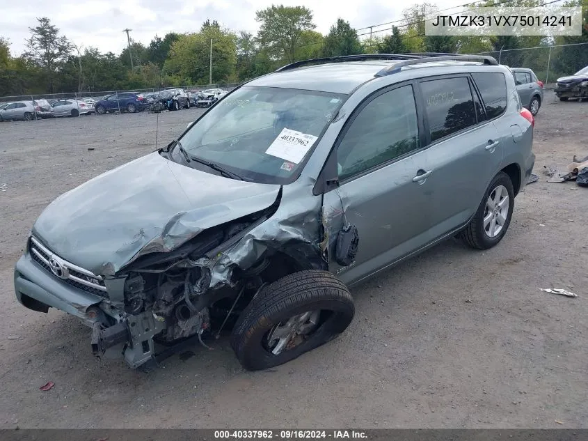 2007 Toyota Rav4 Limited V6 VIN: JTMZK31VX75014241 Lot: 40337962