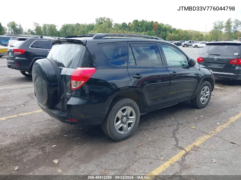 JTMBD33V776044798 2007 Toyota Rav4