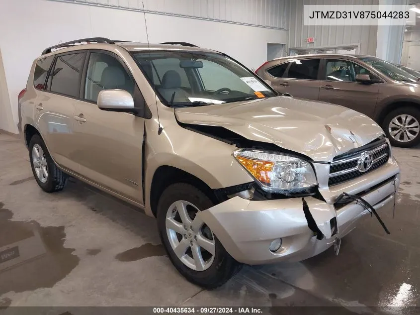 2007 Toyota Rav4 Limited VIN: JTMZD31V875044283 Lot: 40435634