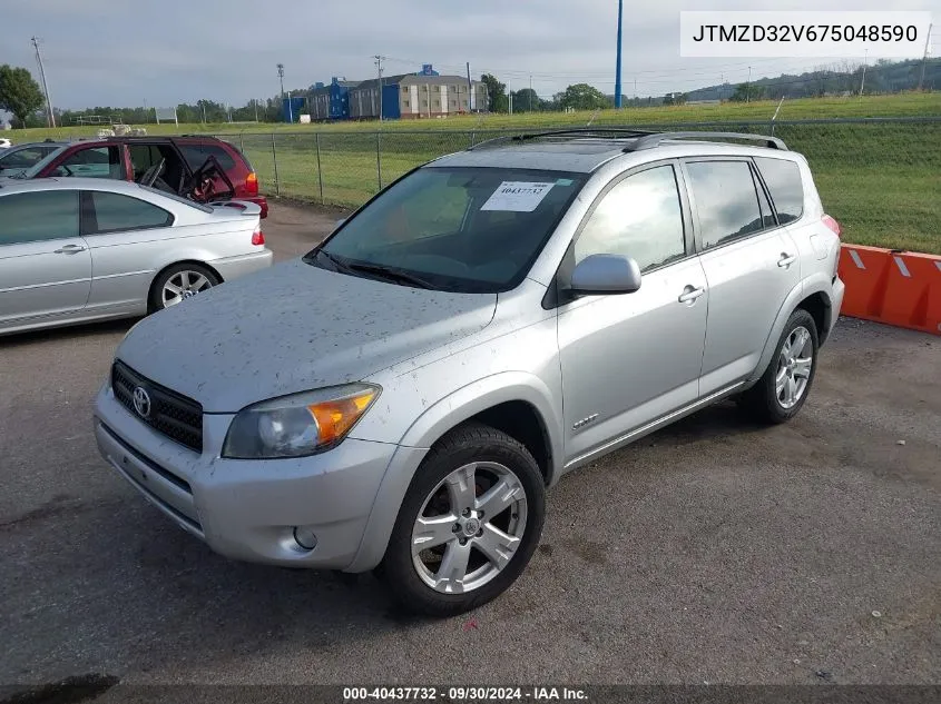 2007 Toyota Rav4 Sport VIN: JTMZD32V675048590 Lot: 40437732