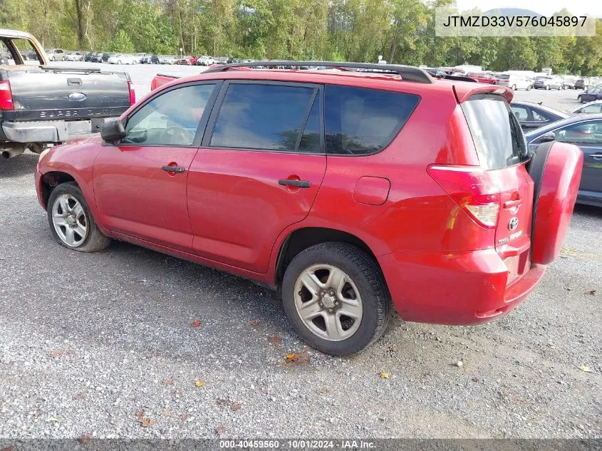 2007 Toyota Rav4 VIN: JTMZD33V576045897 Lot: 40459560