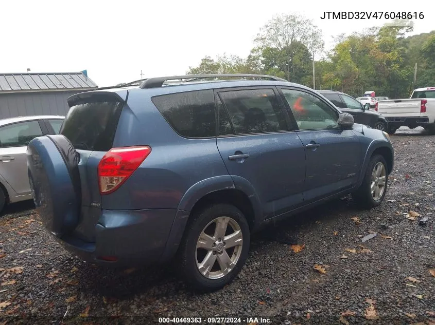 JTMBD32V476048616 2007 Toyota Rav4 Sport