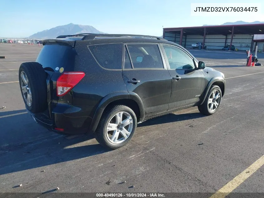 JTMZD32VX76034475 2007 Toyota Rav4 Sport