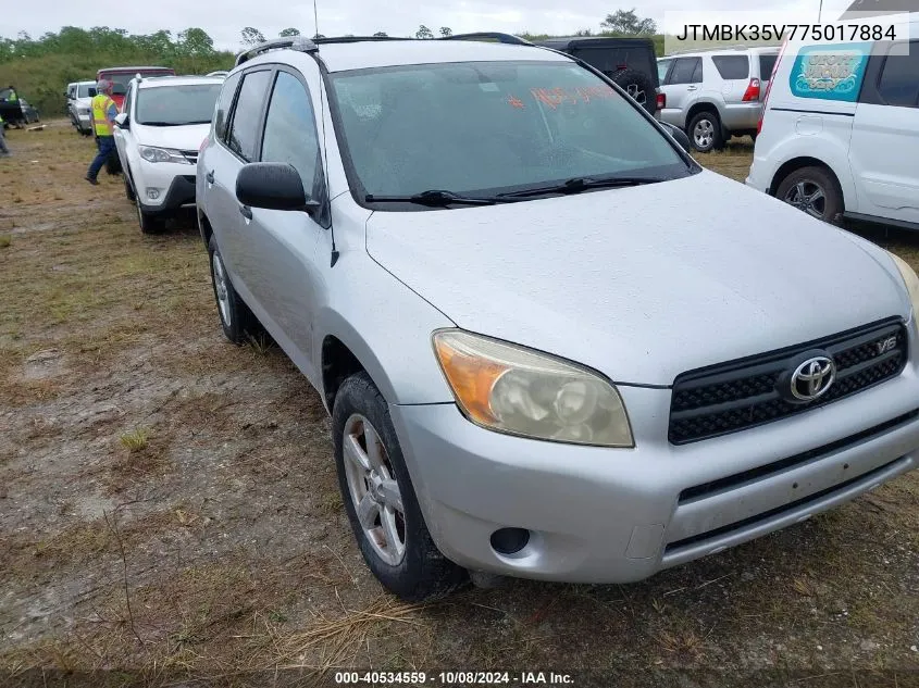 JTMBK35V775017884 2007 Toyota Rav4 Base V6