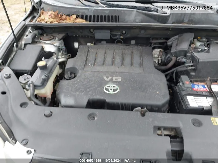 JTMBK35V775017884 2007 Toyota Rav4 Base V6