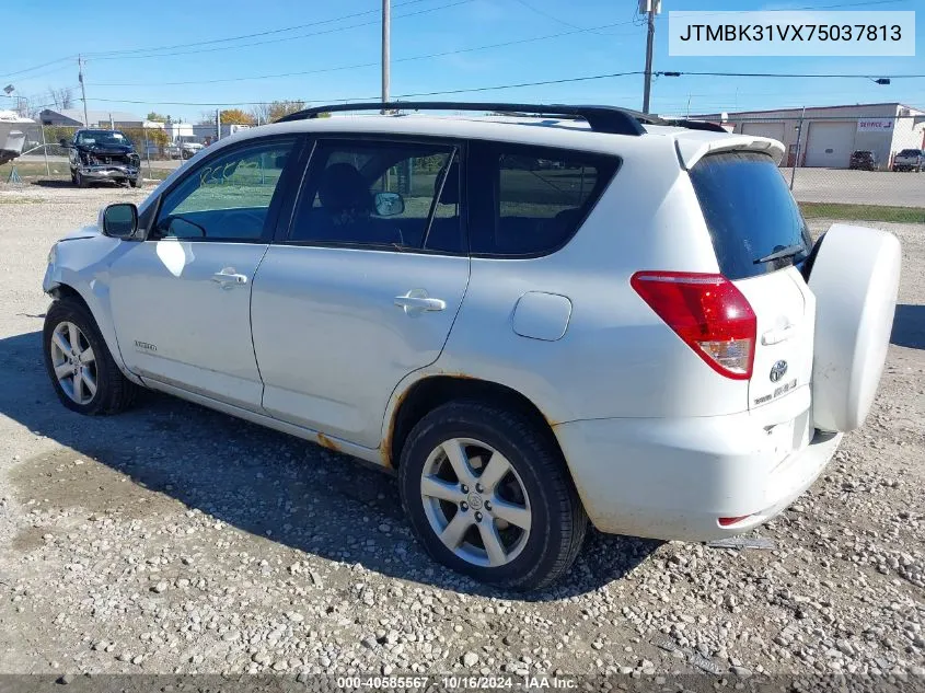 2007 Toyota Rav4 Limited V6 VIN: JTMBK31VX75037813 Lot: 40585567