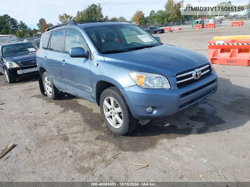 2007 Toyota Rav4 Limited VIN: JTMBD31V175085159 Lot: 40595503