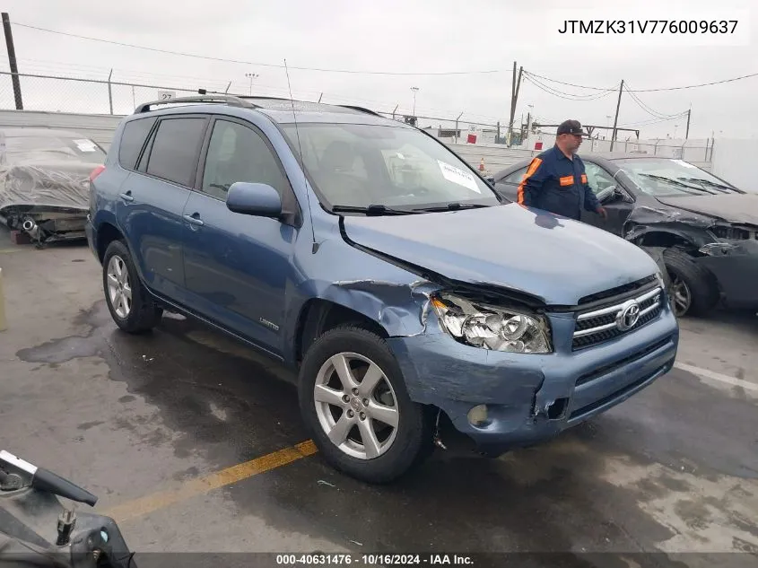 JTMZK31V776009637 2007 Toyota Rav4 Limited V6