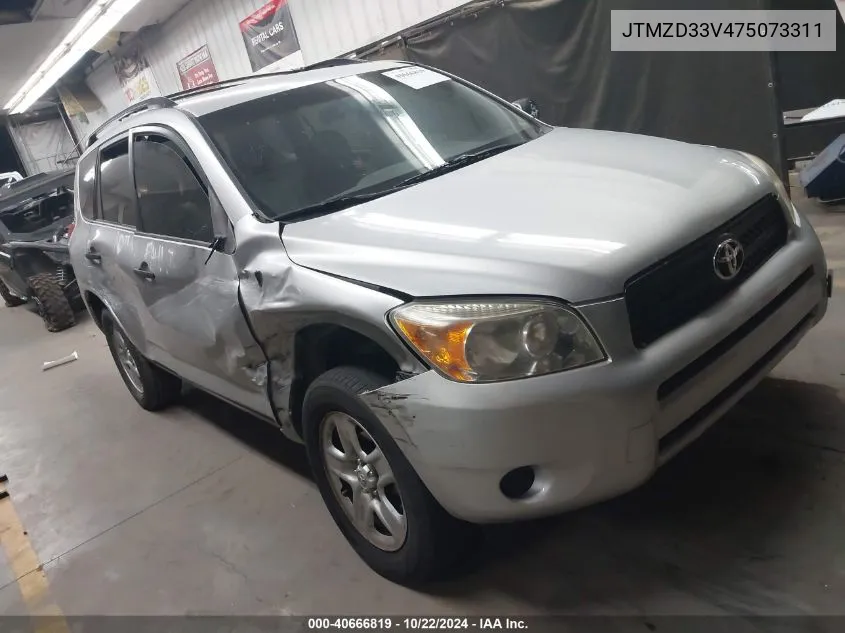 2007 Toyota Rav4 VIN: JTMZD33V475073311 Lot: 40666819