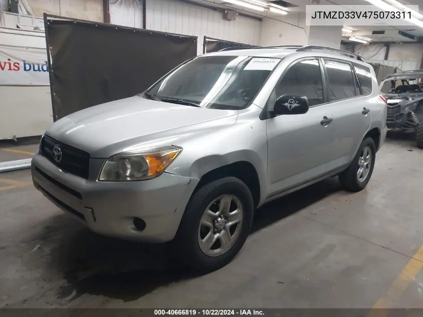 2007 Toyota Rav4 VIN: JTMZD33V475073311 Lot: 40666819