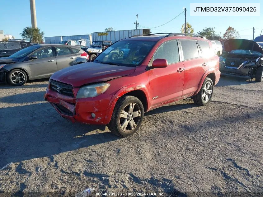 2007 Toyota Rav4 Sport VIN: JTMBD32V375090426 Lot: 40701273