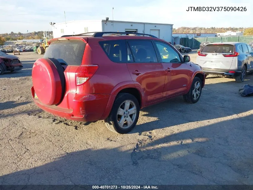 2007 Toyota Rav4 Sport VIN: JTMBD32V375090426 Lot: 40701273