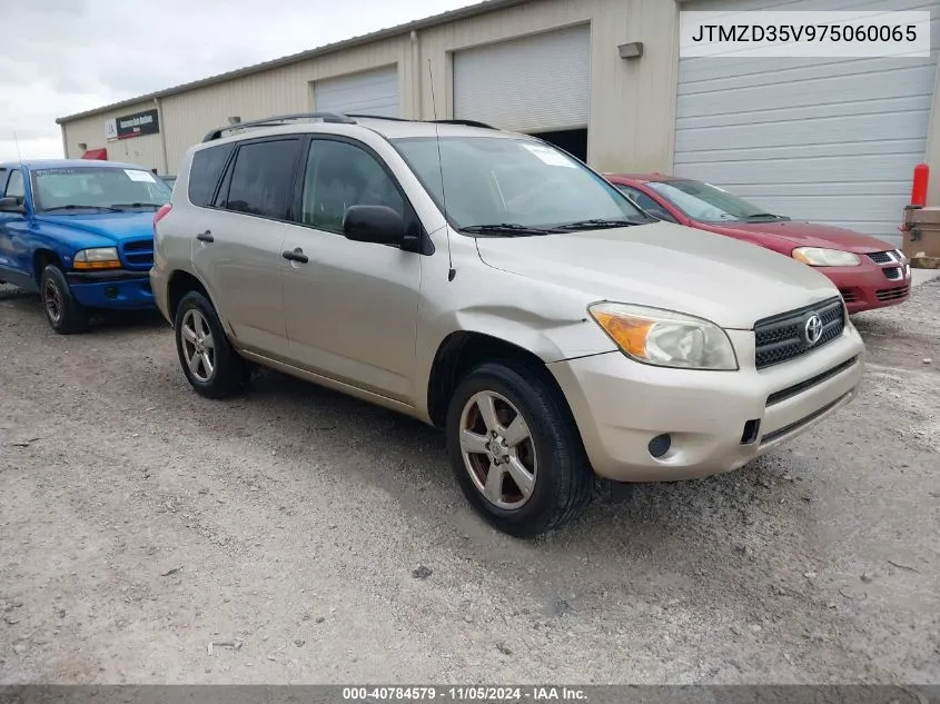 2007 Toyota Rav4 VIN: JTMZD35V975060065 Lot: 40784579