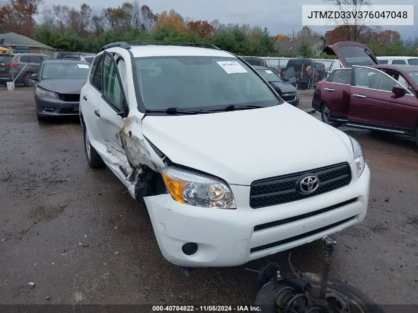 2007 Toyota Rav4 VIN: JTMZD33V376047048 Lot: 40784822