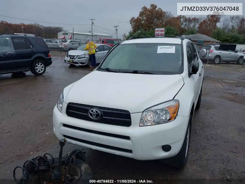 2007 Toyota Rav4 VIN: JTMZD33V376047048 Lot: 40784822