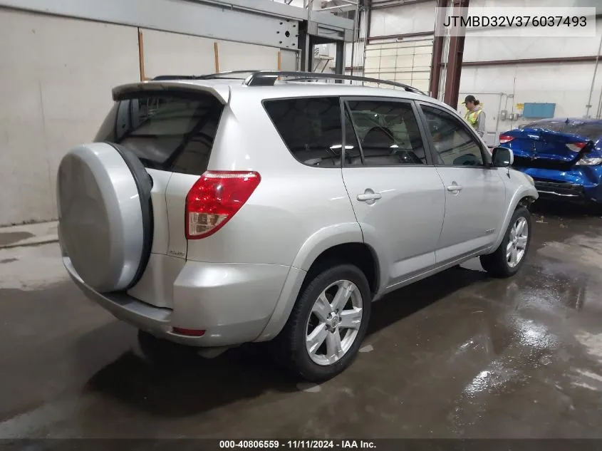 2007 Toyota Rav4 Sport VIN: JTMBD32V376037493 Lot: 40806559